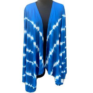 NEW MEDIUM TIE DYE CARDIGAN LONG SLEEVE